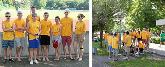 P-Seminar beim Sportfest in St. Vinzenz