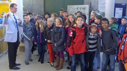 Besuch im Wasserwerk IV in Gerolfing