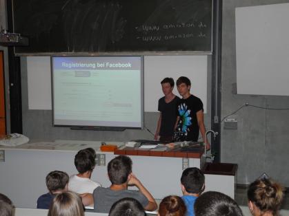 Facebooktraining vom P-Seminar