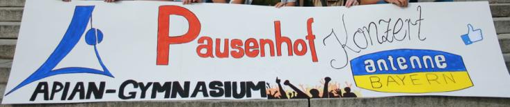 Antenne-Bayern Pausenhof-Konzert am Apian!