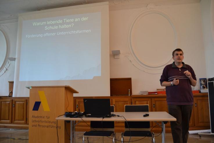 Vortrag bei "Tiere-live"