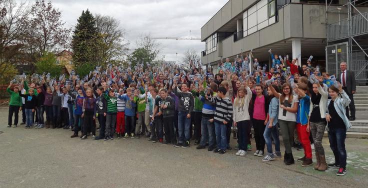 Trinkflaschen für die 5.  und  6. Klassen